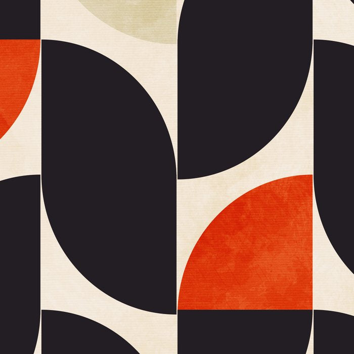 bauhaus mid century shapes abstract Coffee Mug Gallery Image 2