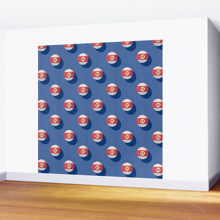 BALLS Billiards - pattern Wall Mural Gallery Image 2