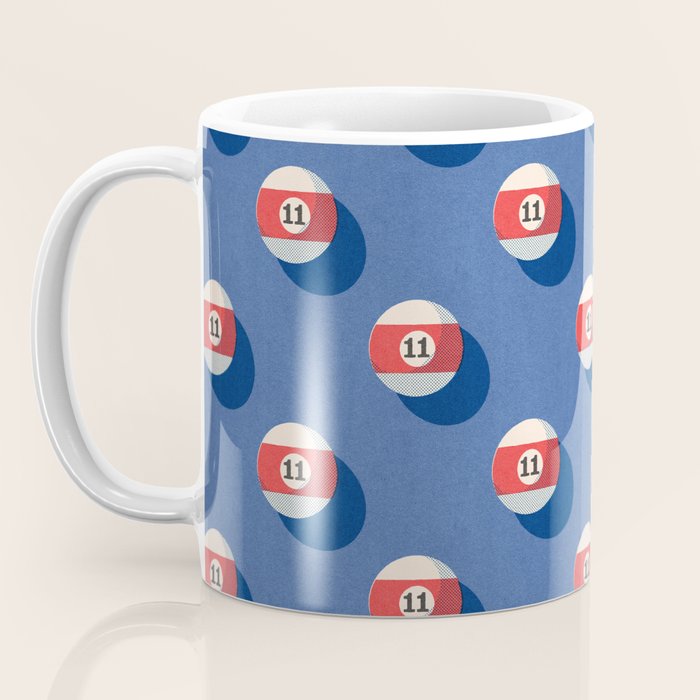 BALLS Billiards - pattern Coffee Mug Gallery Image 3