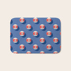 BALLS Billiards - pattern Bath Mat Gallery Image 1