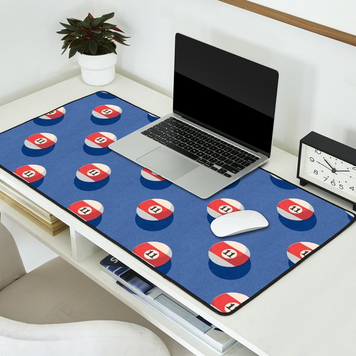 BALLS Billiards - pattern Desk Mat Gallery Image 2
