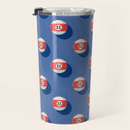 BALLS Billiards - pattern Travel Mug Gallery Image 3