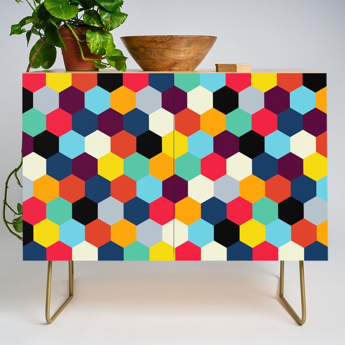 Eclectic Tiles | Mid Century Pattern Credenza Gallery Image 1
