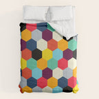 Eclectic Tiles | Mid Century Pattern Comforter Gallery Image 6