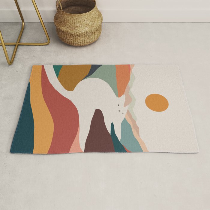 Cat Landscape 190 Rug Gallery Image 1