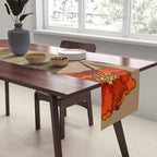 Pomegranate Botanical Art 1 Table Runner Gallery Image 2