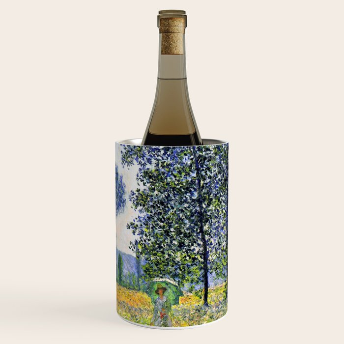 Claude Monet "Sunlight Effect under the Poplars", 1887 Wine Chiller Gallery Image 1