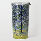 Claude Monet "Sunlight Effect under the Poplars", 1887 Travel Mug Gallery Image 2