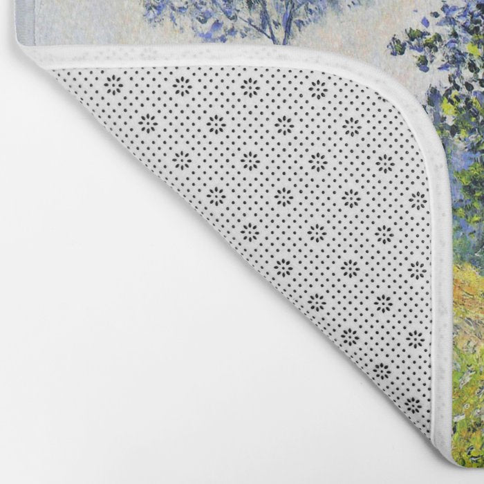 Claude Monet "Sunlight Effect under the Poplars", 1887 Bath Mat Gallery Image 2