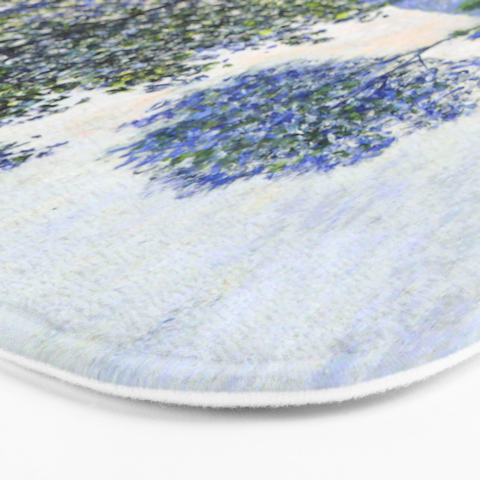 Claude Monet "Sunlight Effect under the Poplars", 1887 Bath Mat Gallery Image 3