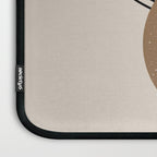 Luna - Mid Century Modern Abstract Art Laptop Sleeve Gallery Image 3