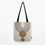 Luna - Mid Century Modern Abstract Art Tote Bag Gallery Image 2