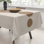 Luna - Mid Century Modern Abstract Art Tablecloth Gallery Image 3