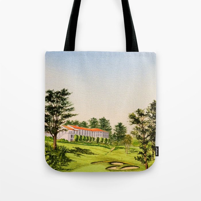 Olympic Golf Club 18th Hole Tote Bag Gallery Image 1