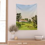 Olympic Golf Club 18th Hole Wall Tapestry Gallery Image 2