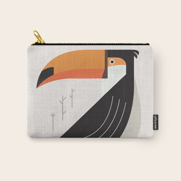 Toucan, Bird of South America Carry All Pouch Gallery Image 1