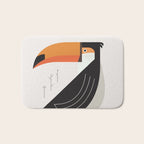 Toucan, Bird of South America Bath Mat Gallery Image 1