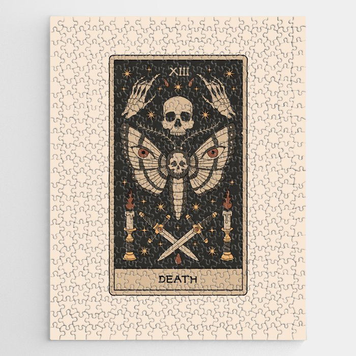Death - Moth Tarot Jigsaw Puzzle Gallery Image 1