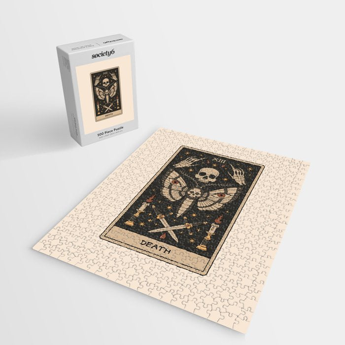 Death - Moth Tarot Jigsaw Puzzle Gallery Image 2