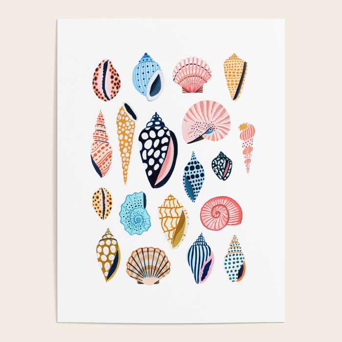 Under the Sea Shells Poster Gallery Image 4