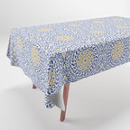 Intricate modern nature tile B Tablecloth Gallery Image 1