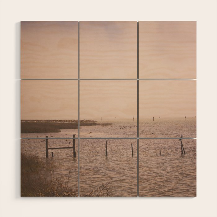 Coastal Morning Wood Wall Art Gallery Image 1