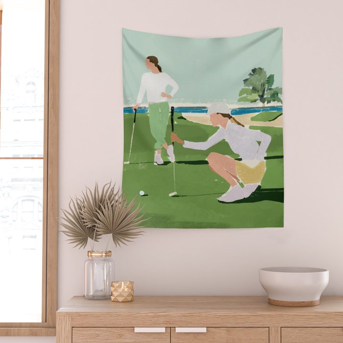 Golf Wall Tapestry Gallery Image 2