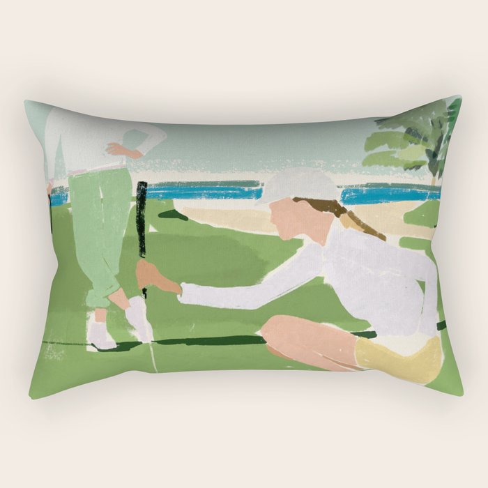 Golf Rectangular Pillow Gallery Image 2