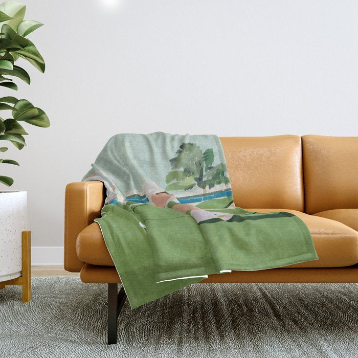 Golf Throw Blanket Gallery Image 1