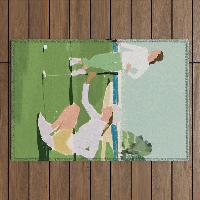 Golf Outdoor Rug Gallery Image 1