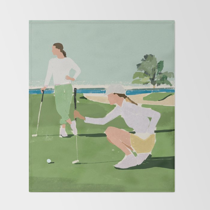 Golf Throw Blanket Gallery Image 2
