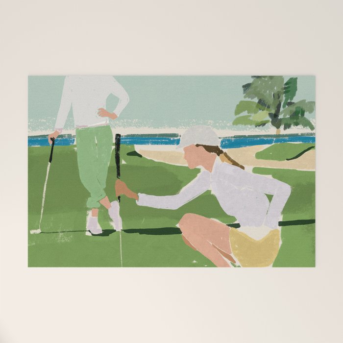 Golf Welcome Mat Gallery Image 1