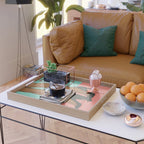 Woman in Heels with Black Cat Serving Tray Gallery Image 2