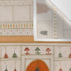 Title Ragini Gunakali, Page from a Jaipur Ragamala Set Place Rajasthan Indian Miniature Painting  Wall Tapestry Gallery Image 3
