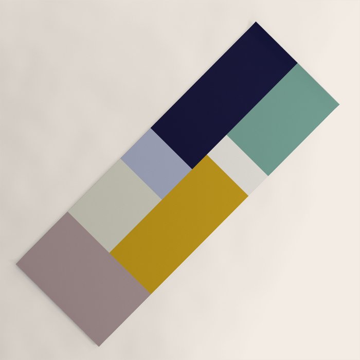 expectant iteration colored emotions Yoga Mat Gallery Image 1