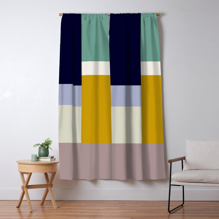 expectant iteration colored emotions Window Curtain Gallery Image 5