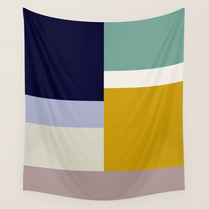 expectant iteration colored emotions Wall Tapestry Gallery Image 4