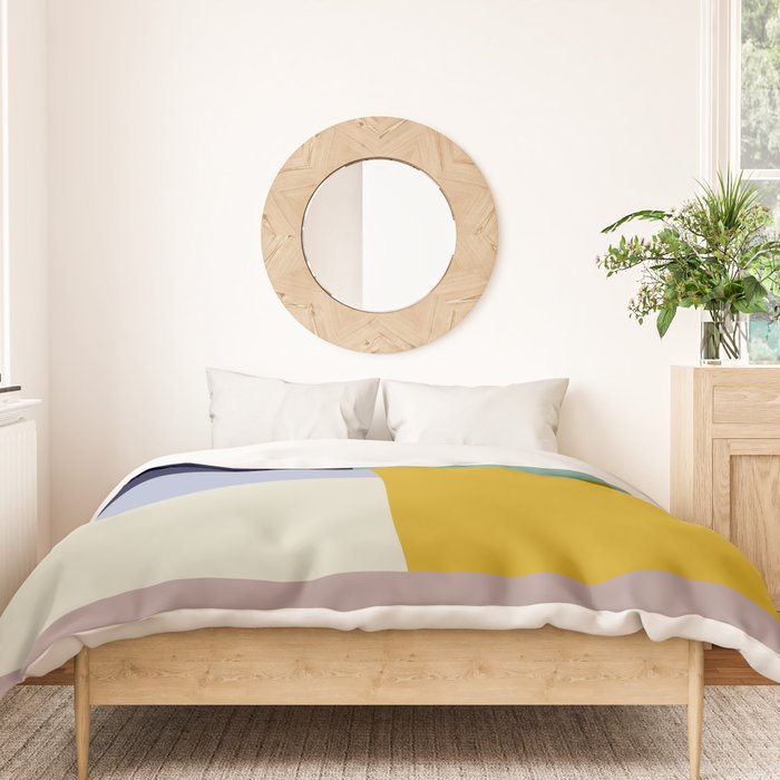 expectant iteration colored emotions Duvet Cover Gallery Image 3