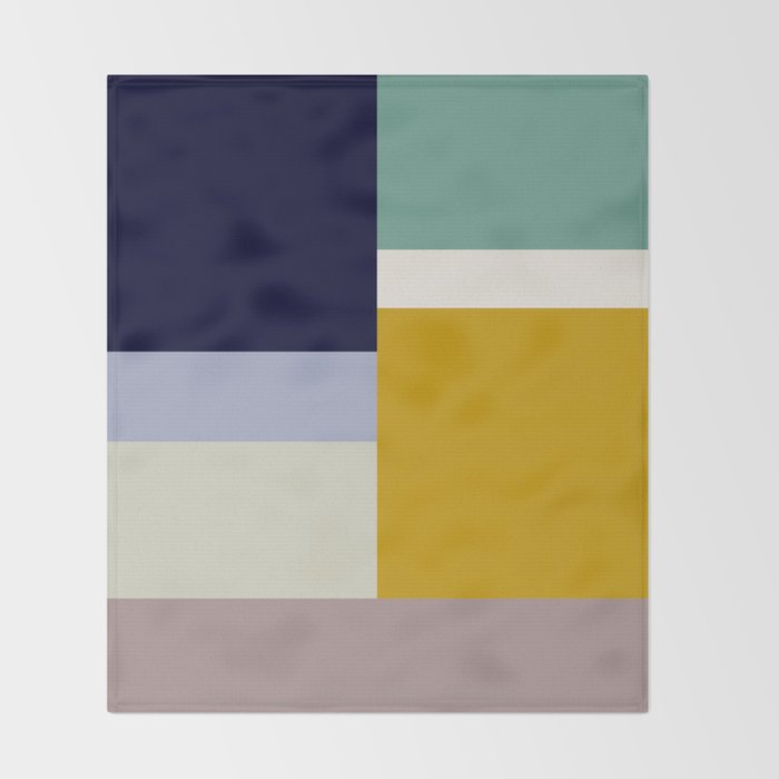 expectant iteration colored emotions Throw Blanket Gallery Image 2