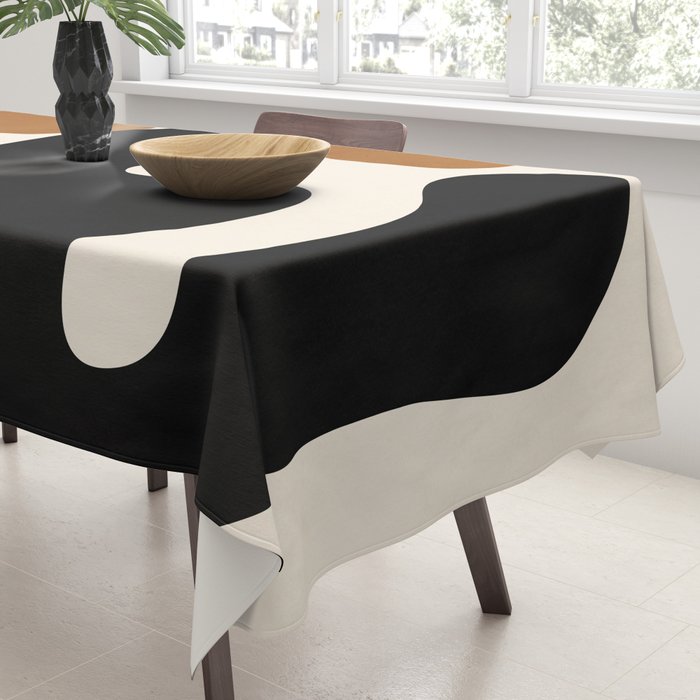Abstract Art Minimal Shape 5 Tablecloth Gallery Image 3