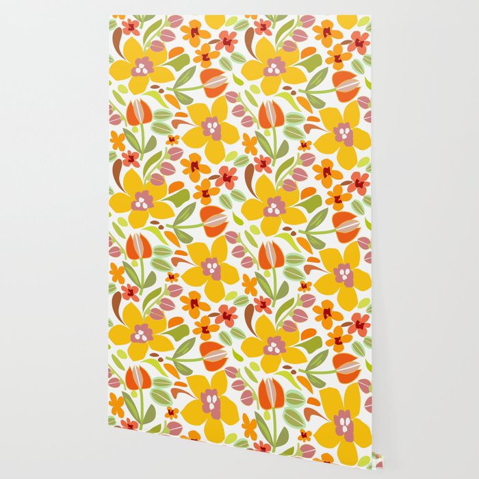 Naif Summer Flora Wallpaper Gallery Image 2