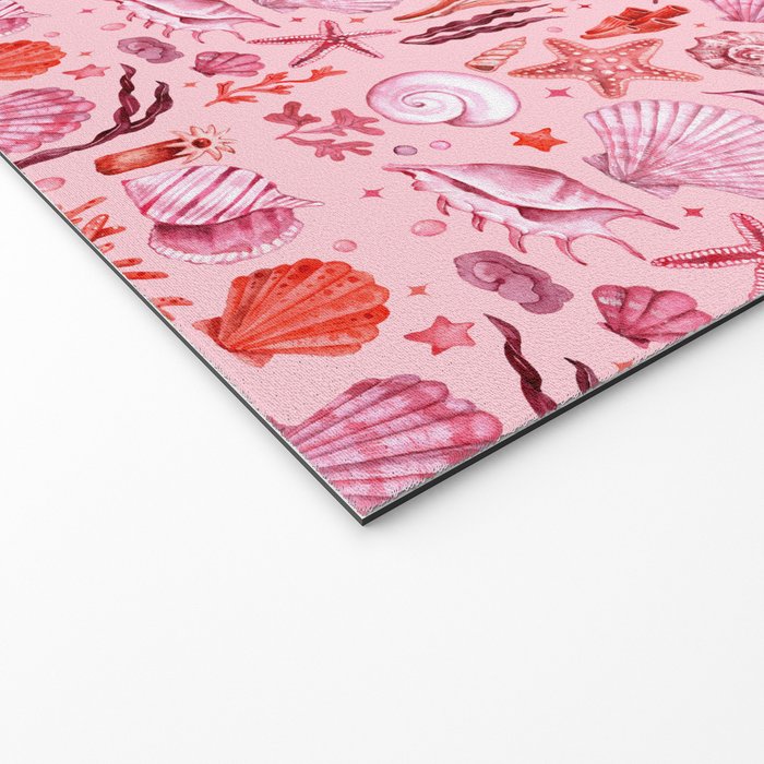 Girly Seashells Party Welcome Mat Gallery Image 2
