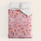 Girly Seashells Party Duvet Cover Gallery Image 6