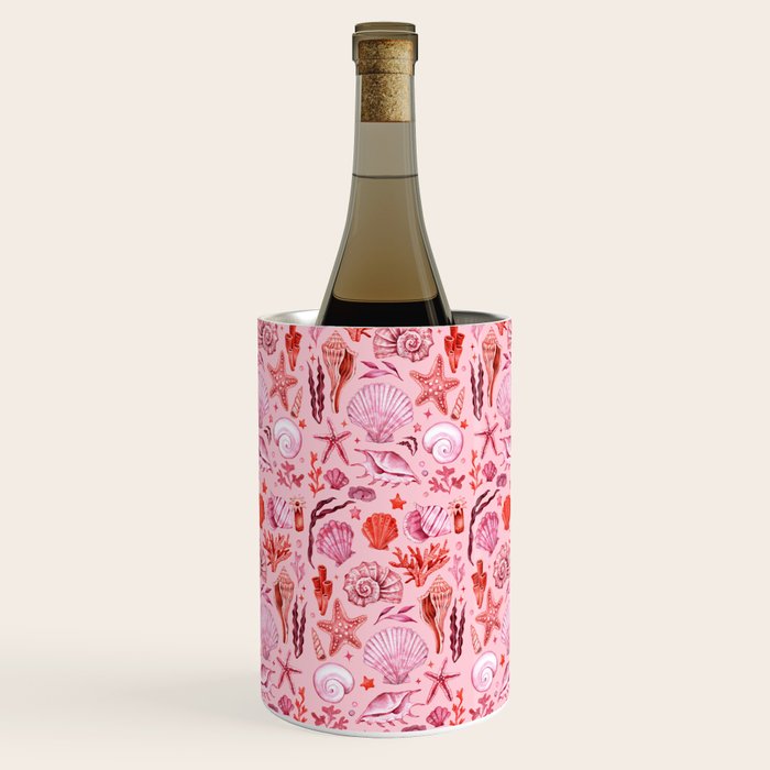 Girly Seashells Party Wine Chiller Gallery Image 1