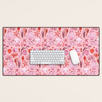 Girly Seashells Party Desk Mat Gallery Image 1