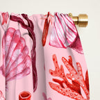 Girly Seashells Party Window Curtain Gallery Image 2