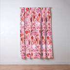 Girly Seashells Party Window Curtain Gallery Image 3