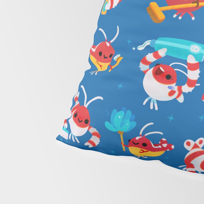 Cleaner shrimp Pillow Sham Gallery Image 4