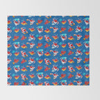 Cleaner shrimp Throw Blanket Gallery Image 2