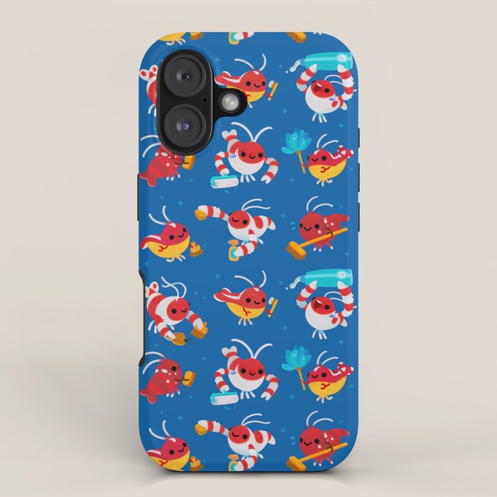 Cleaner shrimp iPhone Case Gallery Image 1